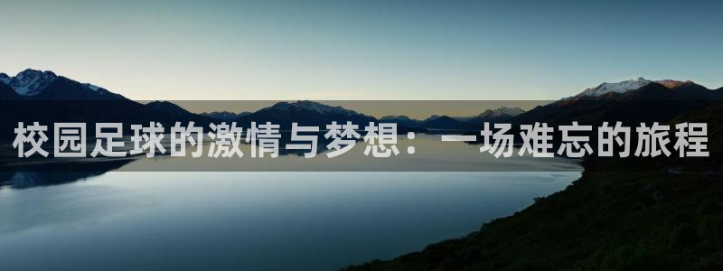 校园足球的激情与梦想：一场难忘的旅程