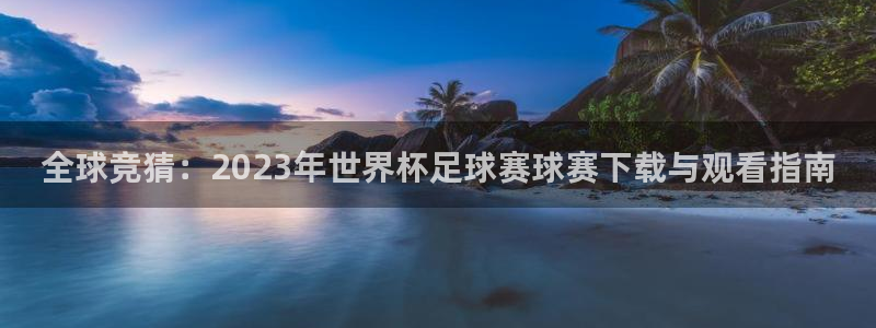 星空综合体育：全球竞猜：2023年世界杯足球赛球赛下载与观看